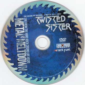 CD/DVD/Blu-ray Twisted Sister: Metal Meltdown - Live From The Hard Rock Casino Las Vegas