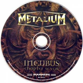 CD Metalium: Incubus - Chapter Seven LTD | DIGI