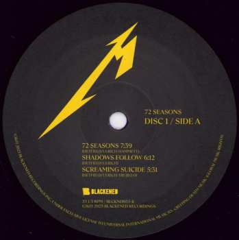 2LP Metallica: 72 Seasons LTD