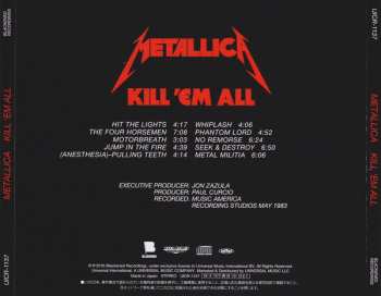 CD Metallica: Kill 'Em All
