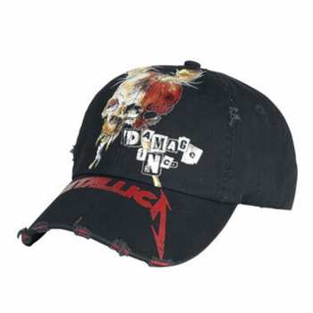 Merch Metallica: Baseball sapka Damage Inc Distressed