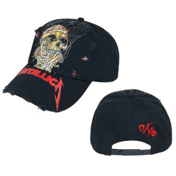 Merch Metallica: Baseball sapka Skull One Distressed (trucker Cap)
