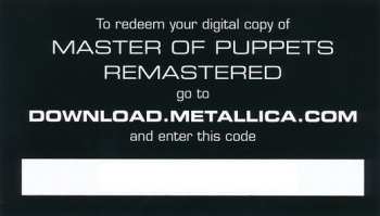 3LP/10CD/2DVD/Dobozkészlet/MC Metallica: Master Of Puppets DLX | LTD | NUM