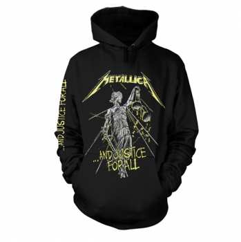 Merch Metallica: Kapucnis felső And Justice For All Tracks