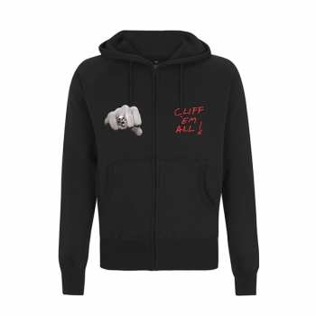 Merch Metallica: Cipzáras felső Cliff Burton Fists