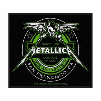 Merch Metallica: Felvarró Beer Label
