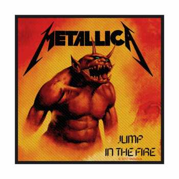 Merch Metallica: Felvarró Jump In The Fire 