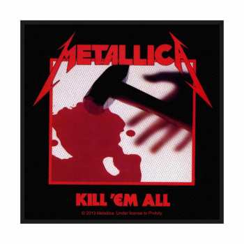 Merch Metallica: Felvarró Kill 'em All 