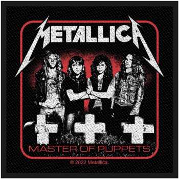 Merch Metallica: Felvarró Master Of Puppets Band