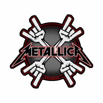 Merch Metallica: Felvarró Metal Horns 