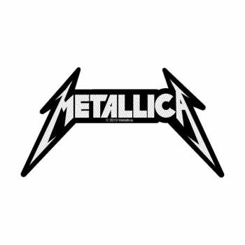 Merch Metallica: Felvarró Shaped Logo Metallica 