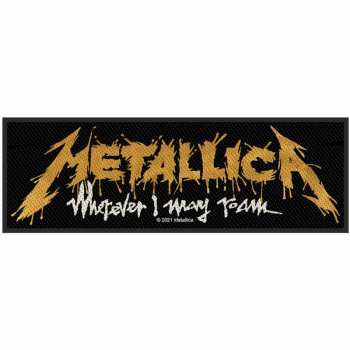 Merch Metallica: Felvarró Wherever I May Roam