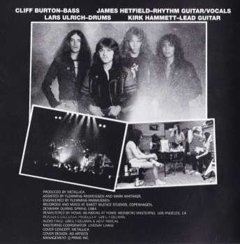 CD Metallica: Ride The Lightning