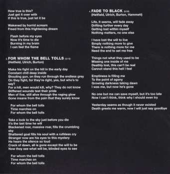 CD Metallica: Ride The Lightning