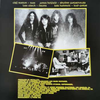 4LP/6CD/DVD/Dobozkészlet Metallica: Ride The Lightning DLX | LTD | NUM | PIC