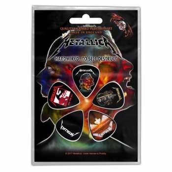 Merch Metallica: Gitár pengető készlet Hardwired To Self-destruct