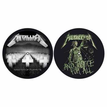 Merch Metallica: Slipmat Set Master Of Puppets / And Justice For All 