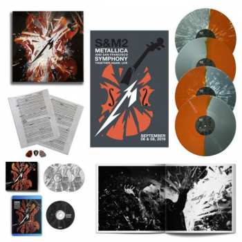 4LP/2CD/Dobozkészlet/Blu-ray Metallica: S&M2 DLX | LTD | CLR