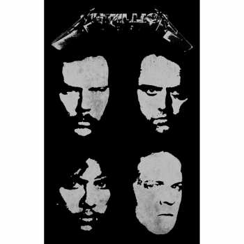 Merch Metallica: Textil poszter Black Album