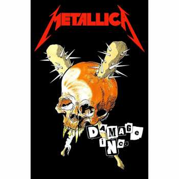 Merch Metallica: Textil poszter Damage Inc.