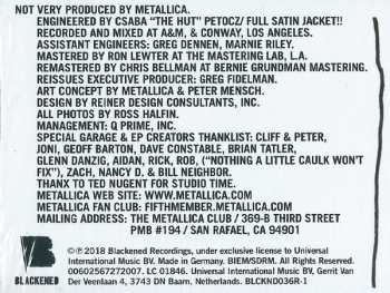 LP Metallica: The $5.98 E.P. - Garage Days Re-Revisited