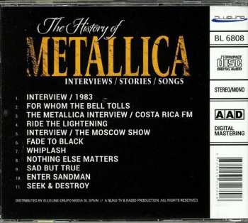 CD Metallica: The History Of Metallica: Interviews/Stories/Songs