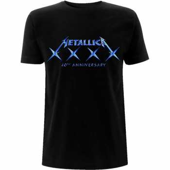 Merch Metallica: Póló 40 Xxxx 