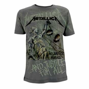 Merch Metallica: Tričko And Justice For All Neon (all Over) S