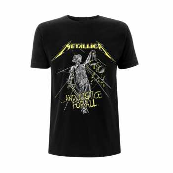 Merch Metallica: Póló And Justice For All Tracks