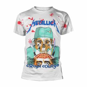 Merch Metallica: Póló Crash Course In Brain Surgery (all Over)