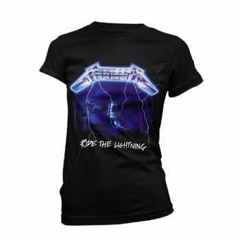 Merch Metallica: Póló Női Ride The Lightning Tracks (black)