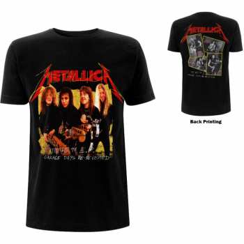 Merch Metallica: Póló Garage Photo Yellow 