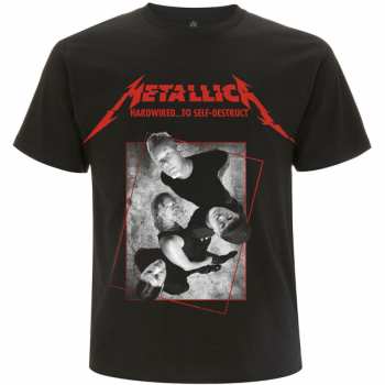 Merch Metallica: Póló Hardwired Band Concrete 