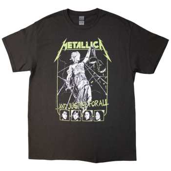 Merch Metallica: Póló Justice Faces