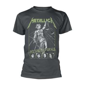 Merch Metallica: Póló Justice For All Faces
