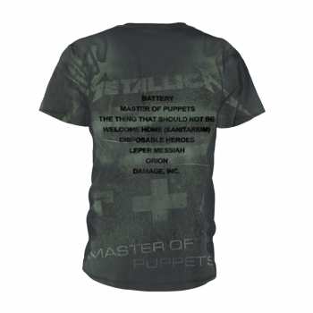 Merch Metallica: Tričko Master Of Puppets (all Over) S
