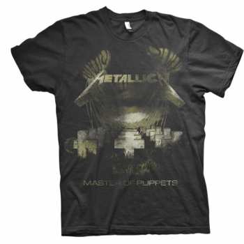 Merch Metallica: Póló Master Of Puppets Distressed 