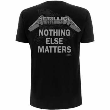 Merch Metallica: Metallica Unisex T-shirt: Nothing Else Matters (back Print) (small) S