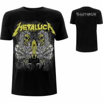 Merch Metallica: Tričko Sanitarium  S