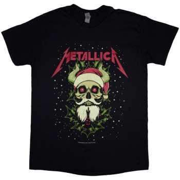 Merch Metallica: Póló Santa Horns