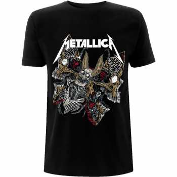 Merch Metallica: Póló Skull Moth 