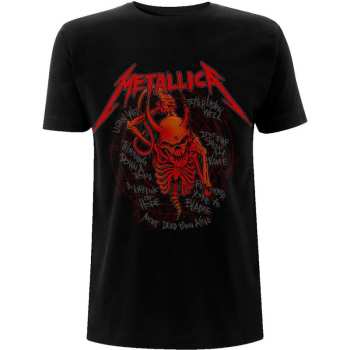 Merch Metallica: Póló Skull Screaming Red 72 Seasons