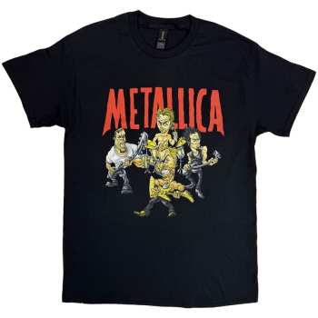 Merch Metallica: Uni Póló Load Chavez Cartoon
