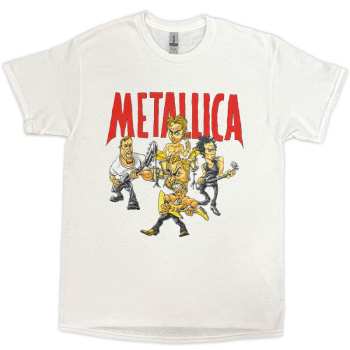 Merch Metallica: Uni Póló Load Chavez Cartoon