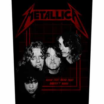 Merch Metallica: Hátfelvarró Bang That Head 
