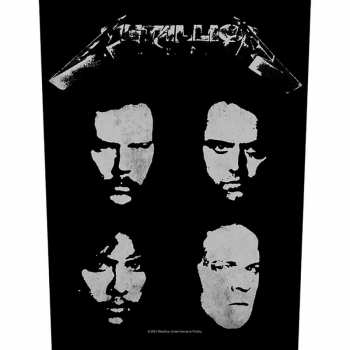 Merch Metallica: Hátfelvarró Black Album