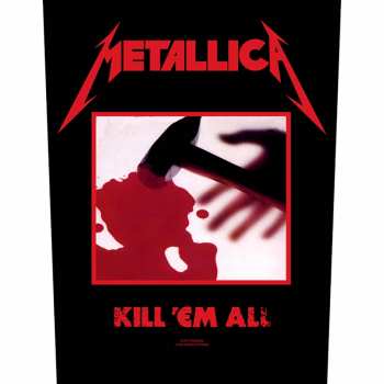 Merch Metallica: Hátfelvarró Kill 'em All