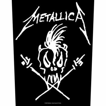 Merch Metallica: Hátfelvarró Scary Guy