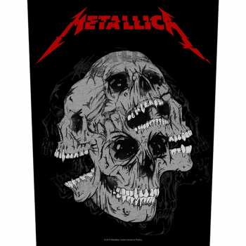 Merch Metallica: Hátfelvarró Skulls 