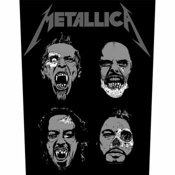 Merch Metallica: Hátfelvarró Undead 